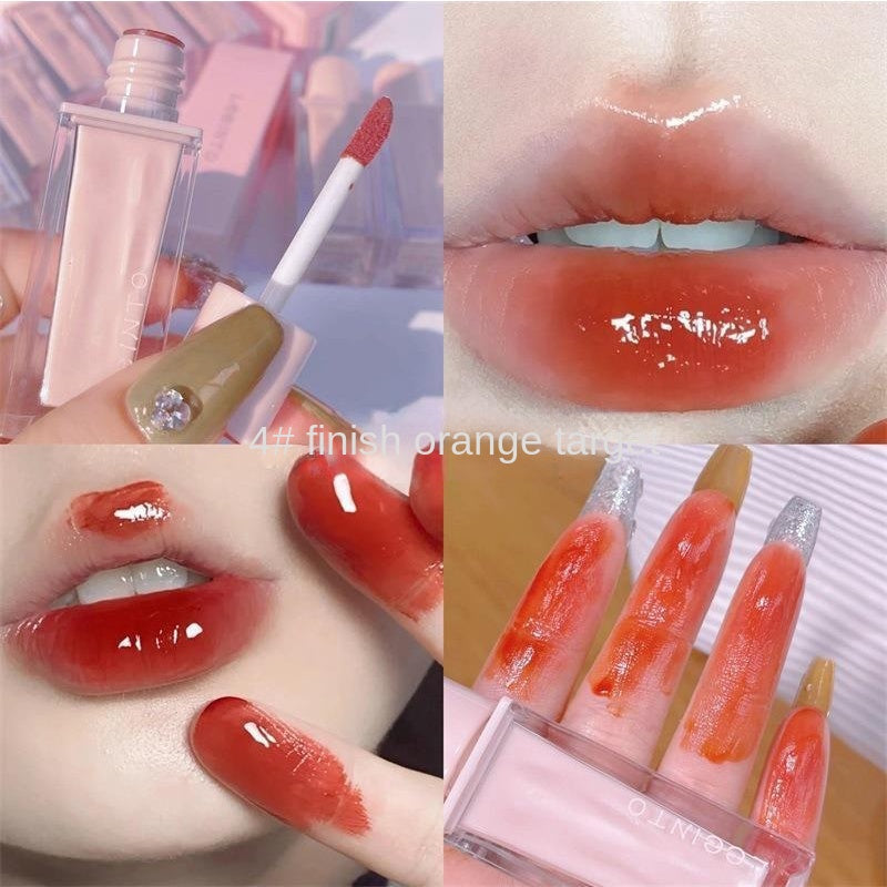 LEE INTO Mirror Surface Lip Gloss Moisturize Moisturizing Lasting Waterproof Not Easy To Stick To The Cup Lipstick