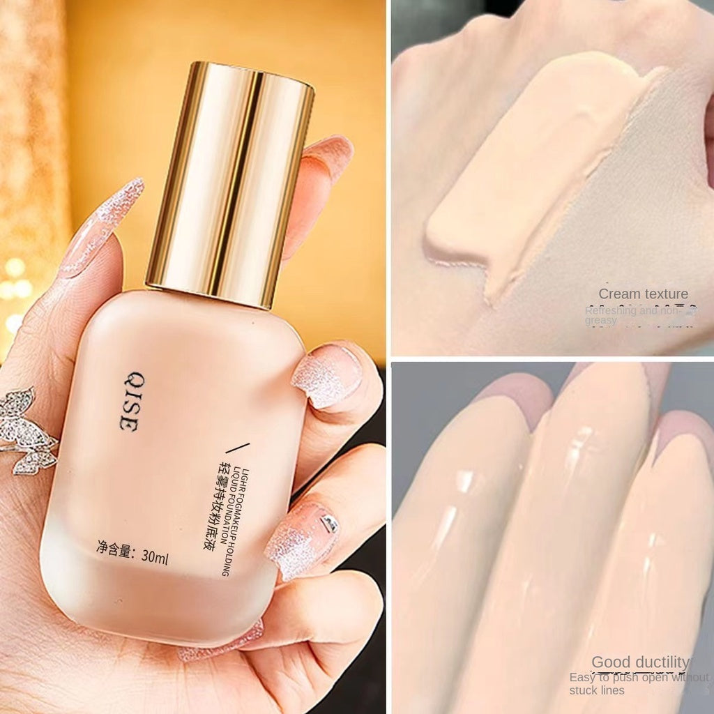 QISE Foundation Conceal Moisturizing Moisturize Water Proof Lasting Makeup Foundation