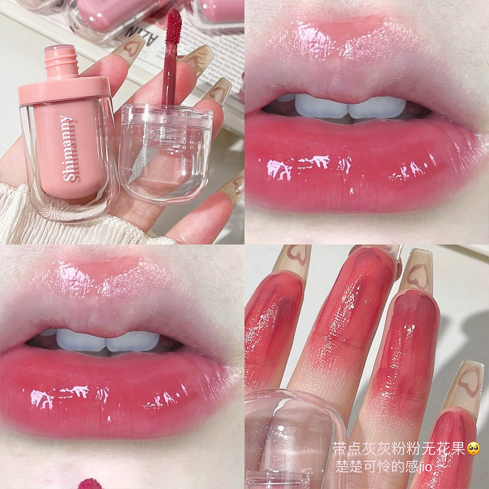 Popsicle Mirror Surface Lip Glaze Lip Gloss Moisturize Moisturizing Water Proof Lipstick