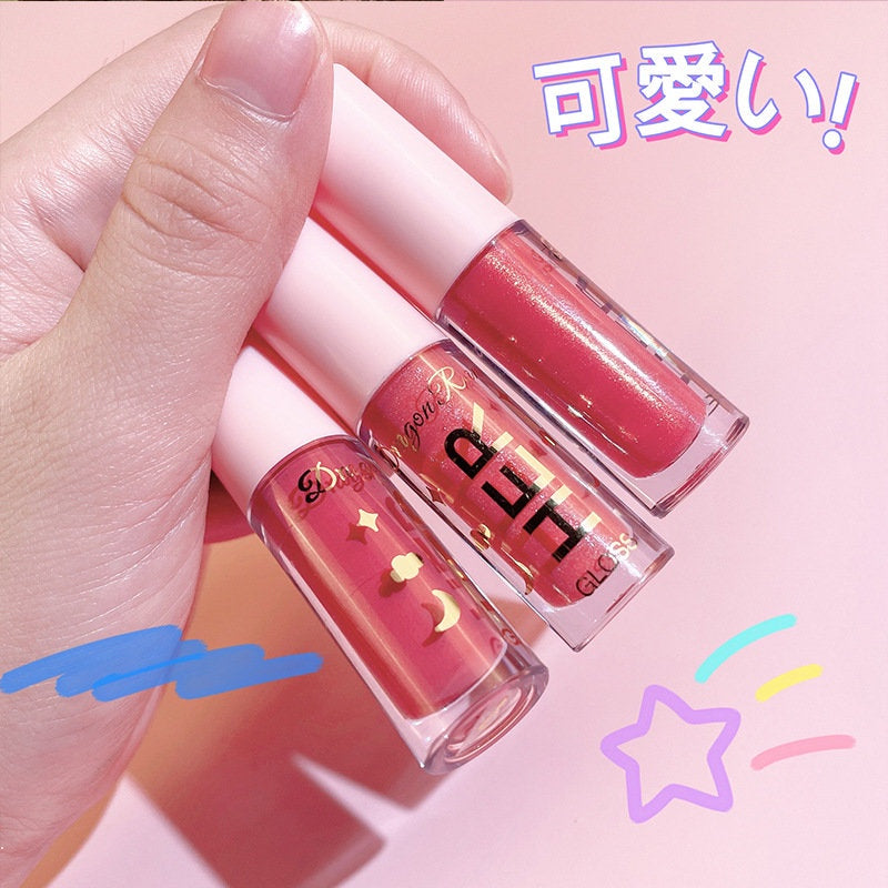 Mirror Surface Lip Gloss Moisturize Moisturizing Lip Glaze Water Proof Lasting Not Easy To Fade Jelly Lipstick