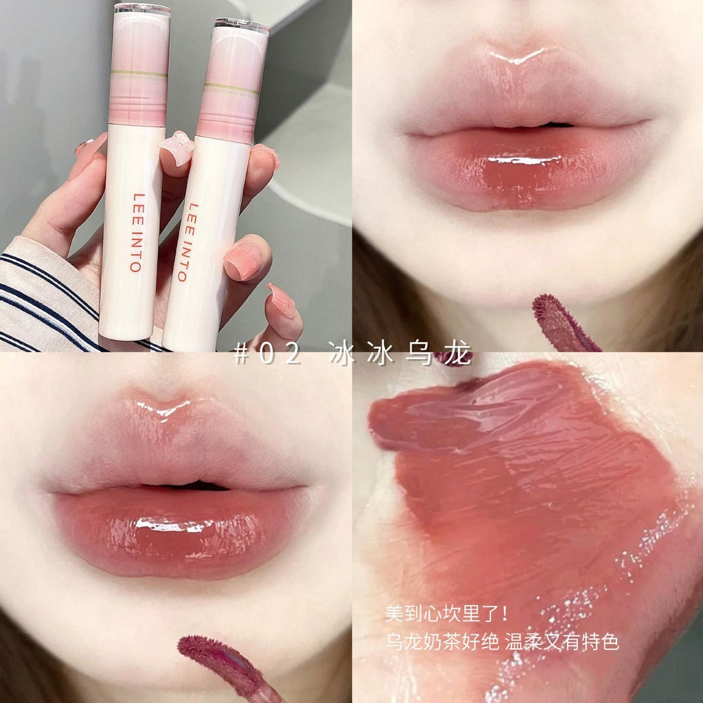 LEE INTO Lip Gloss Mirror Surface Moisturizing Moisturize Water Proof Lasting Not Easy To Fade Lipstick