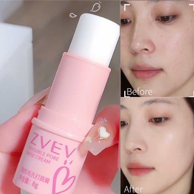 ZVEV Invisible Pore Isolation Makeup Primer Moisturize Mild Not Stimulating Lasting Concealer