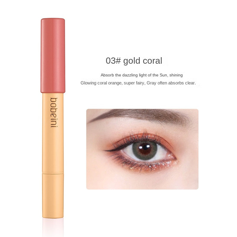 Bobeni Colorful Multifunction Eye Shadow Pencil Highlight Stick Lying Silkworm Pen Water Proof Lasting Nature No Smudge Eyeliner Contouring Pen