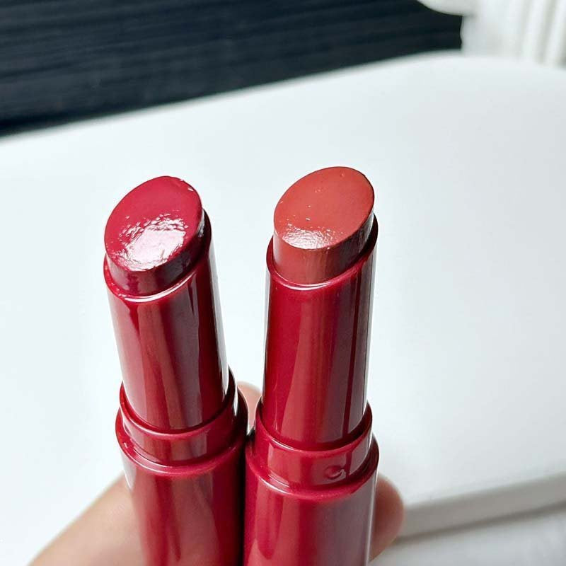 HERORANGE Red Lipstick Mirror Moisturize Moisturizing Water Proof Lasting Lip Gloss