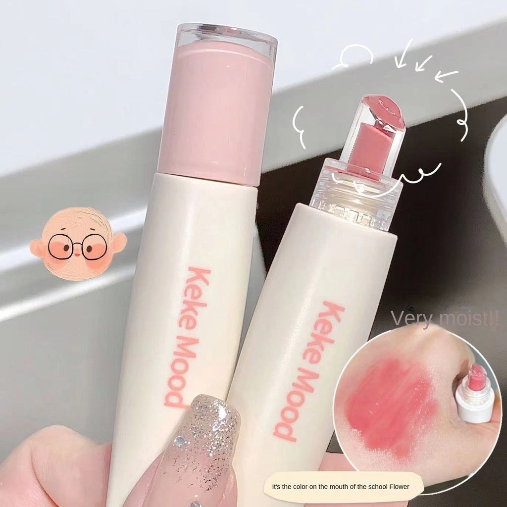 Kekemood Lip Protective Essence Moisturizing Moisturize Lip Gloss Mirror Water Proof Lipstick