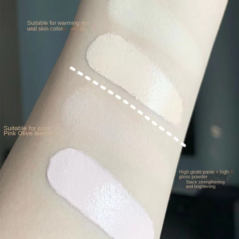 SWEET MINT Concealer Highlight Matte Moisturize Increase Facial Brightness Waterproof Dual -color High Disc