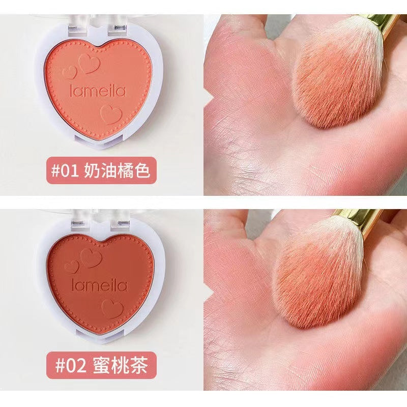 Love Blush Matte Water Proof Lasting Nature Blush