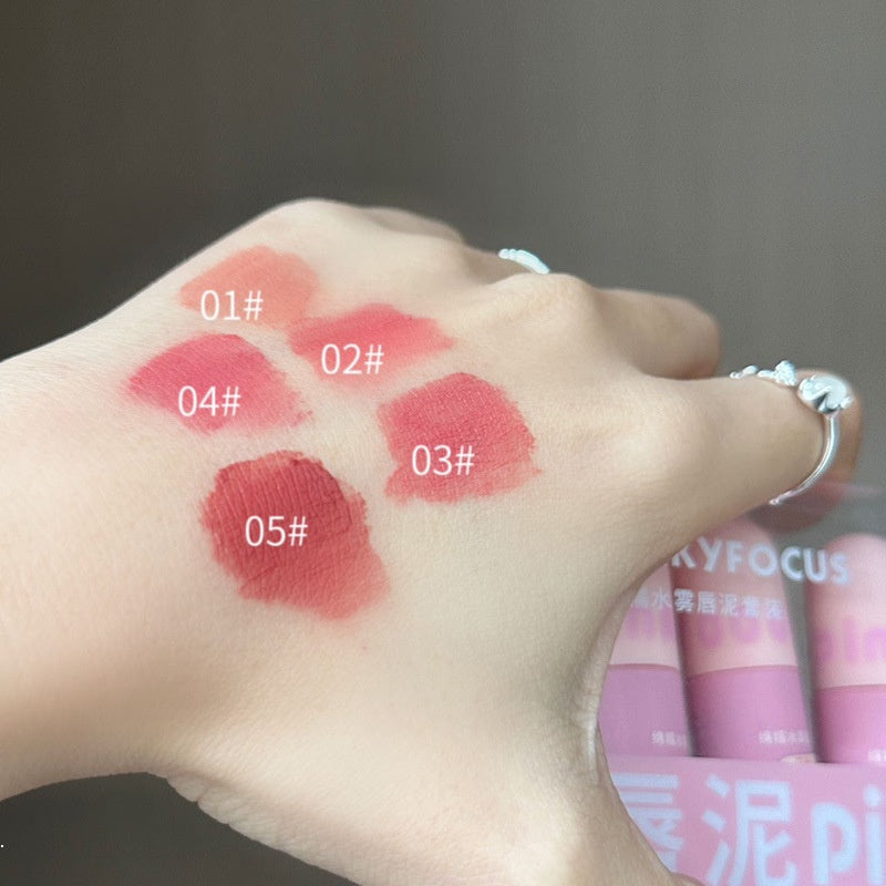 Pinkyfocus Capsule Lip Gloss Matte Velvet Water Proof Lasting Not Easy To Fade Lipstick