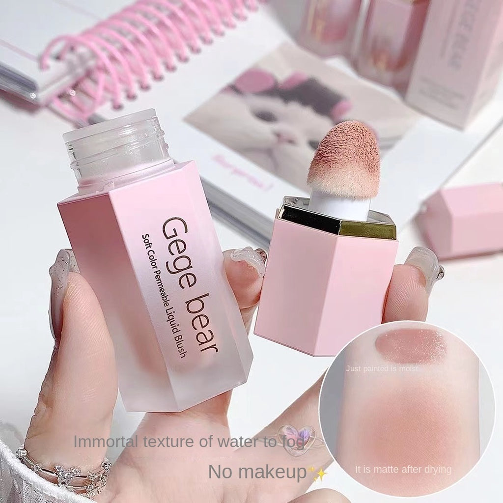 Gege Bear Liquid Blush Moisturize Matte Nature Contouring Water Proof Lasting Blush