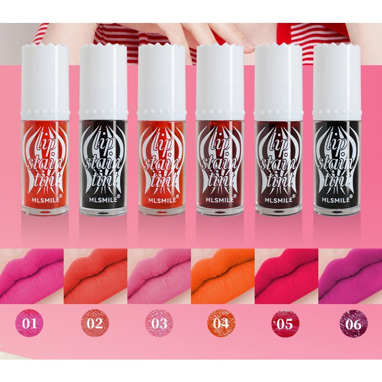 Lip Gloss Lasting Non Stick Cup Lip and Cheek Dual Use Moisturize Water Proof Liquid Lipstick