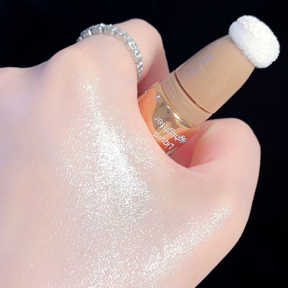 Liquid Highlight Flash Water Proof Brighten Glitter Sequins Dazzling Lasting Highlight