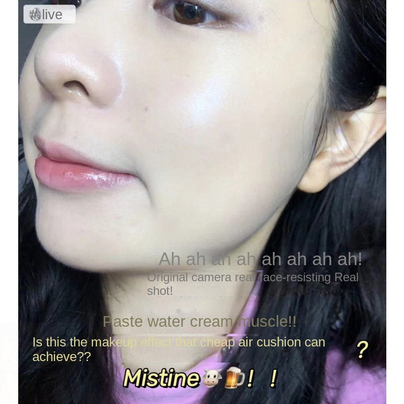 SensoryParty Air Cushion Sensory Party Peng Gouache Air Cushion BB Cream Nousting Skin Clear and No Makeup-free Concealer BB Cream