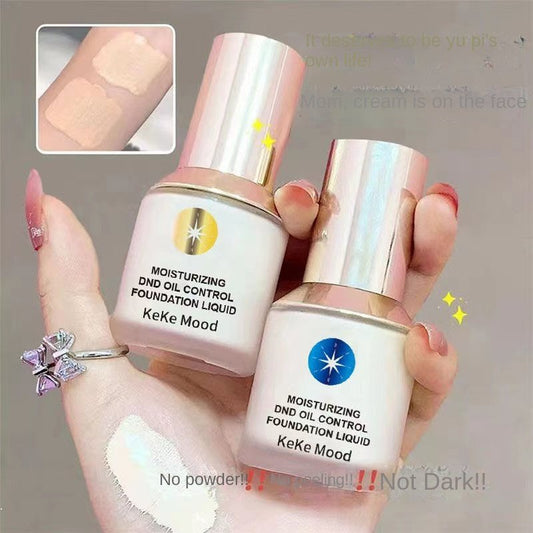 Kekemood Little Blue Shield Liquid Foundation Oil Control Concealer Water Proof Sweatproof Moisturizing Lasting Nature Bb Cream