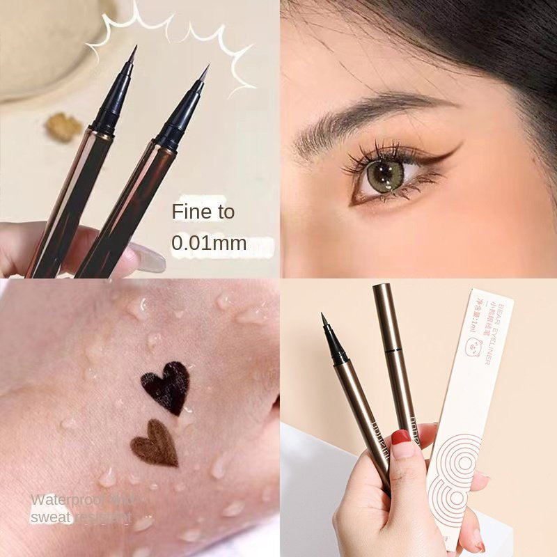 Liquid Eyeliner Glue Pen No Smudge Water Proof Sweatproof Nature Not Easy To Fade Eyeliner