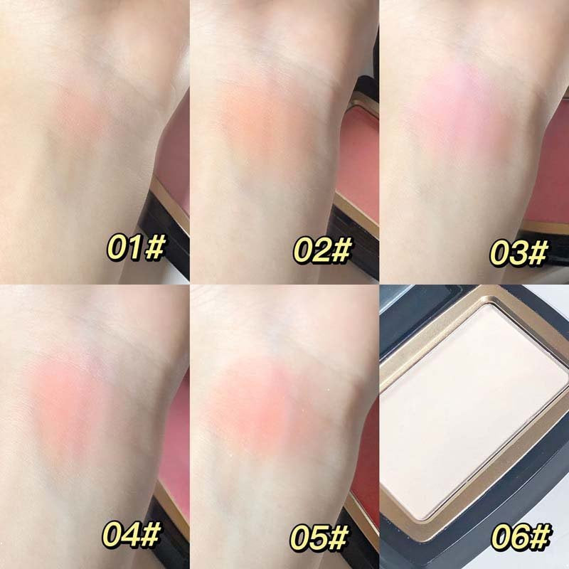 Toot Dodo Blush Nature Brighten Expansion Color Contouring Pressed Powder Water Proof Lasting Not Easy To Fade Highlight Blush Palette