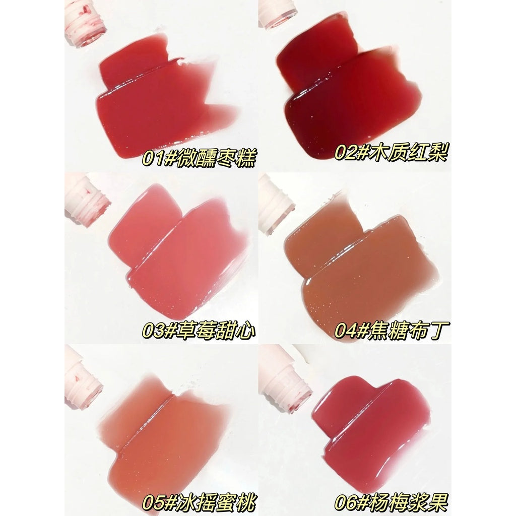 Gege Bear Lip Gloss Mirror Surface Moisturize Moisturizing Water Proof Juice Lip Glaze Lipstick