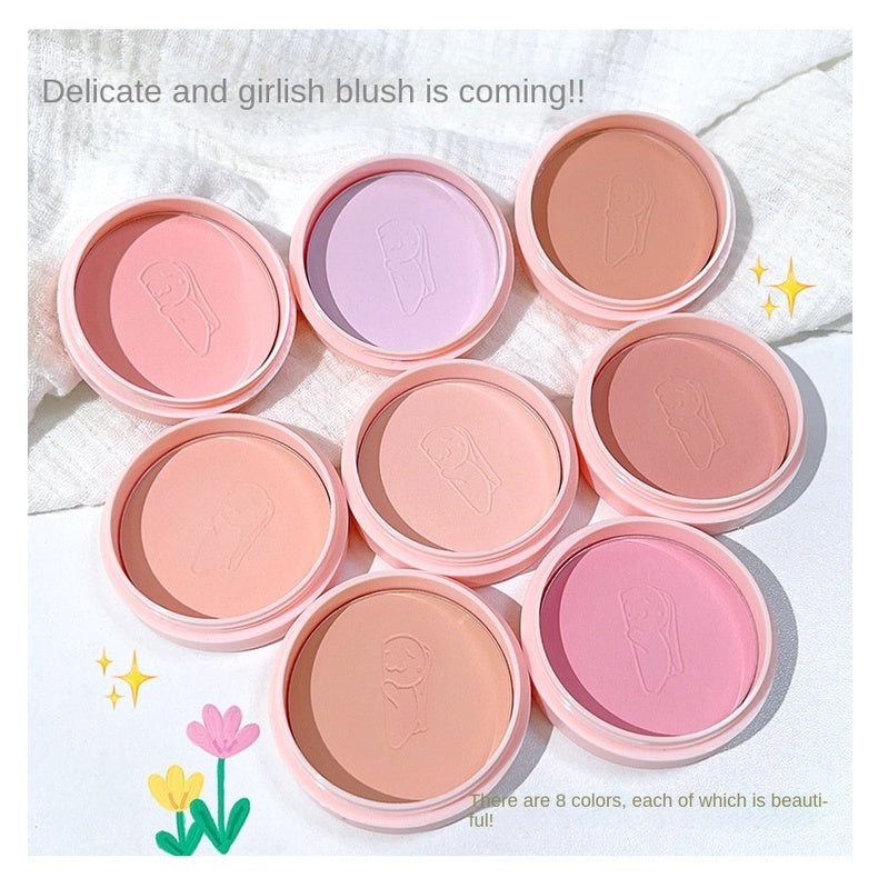 Blush Cute Rabbit Matte Water Proof Lasting Nature