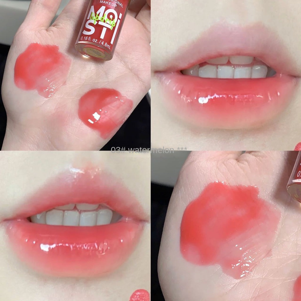 Kekemood Green Fluorescent Lip Oil Moisturizing Moisturize Transparent Water Proof Lip Gloss Lipstick