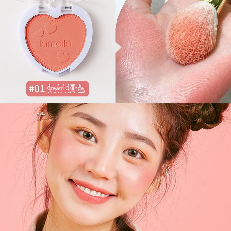 Love Blush Matte Water Proof Lasting Nature Blush