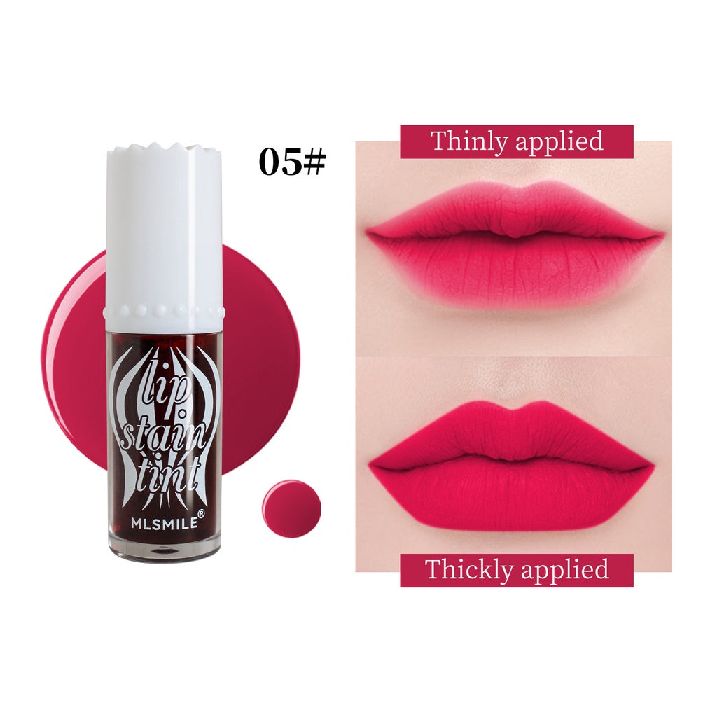 Lip Gloss Lasting Non Stick Cup Lip and Cheek Dual Use Moisturize Water Proof Liquid Lipstick