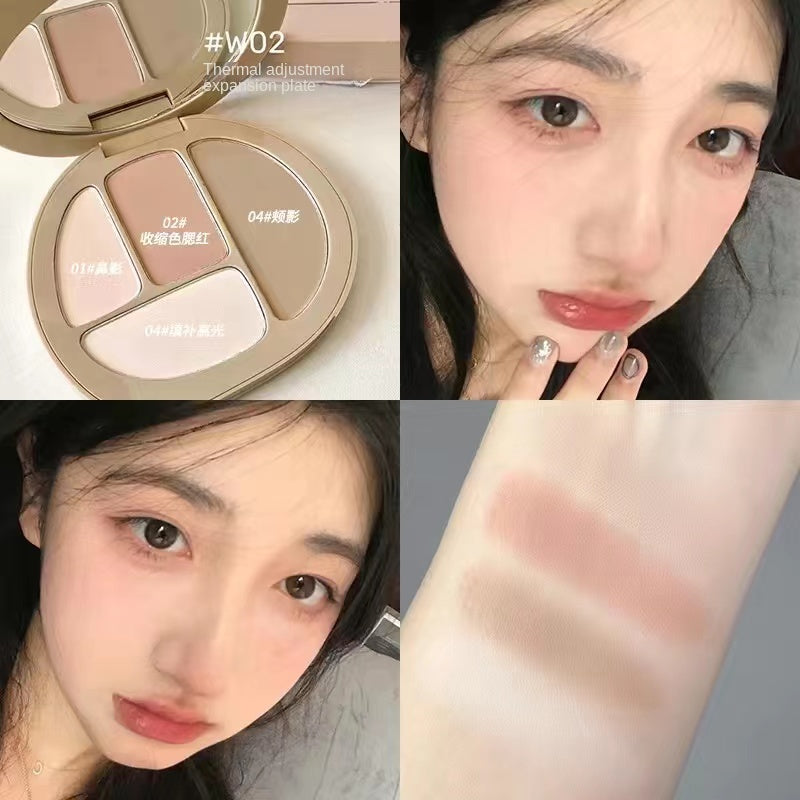 SWEET MINT Highlight Contouring Blush Brighten Matte Moisturize Water Proof Sweatproof Lasting Makeup