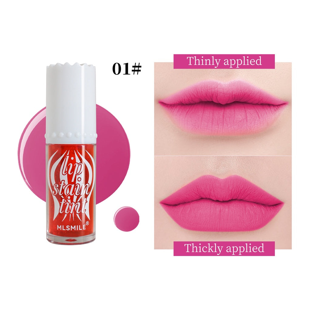 Lip Gloss Lasting Non Stick Cup Lip and Cheek Dual Use Moisturize Water Proof Liquid Lipstick