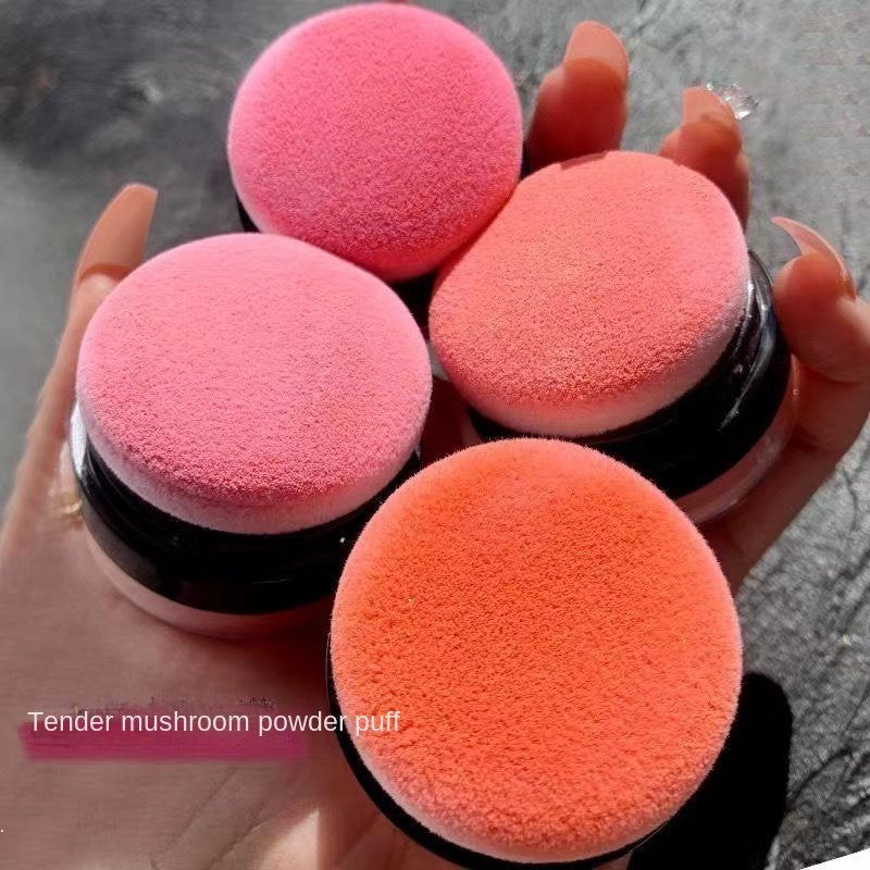 FOMIX Monochrome Blush Matte Nature Makeup Setting Powder Water Proof Lasting Portable with Small Mirror Blush Cream Blusher