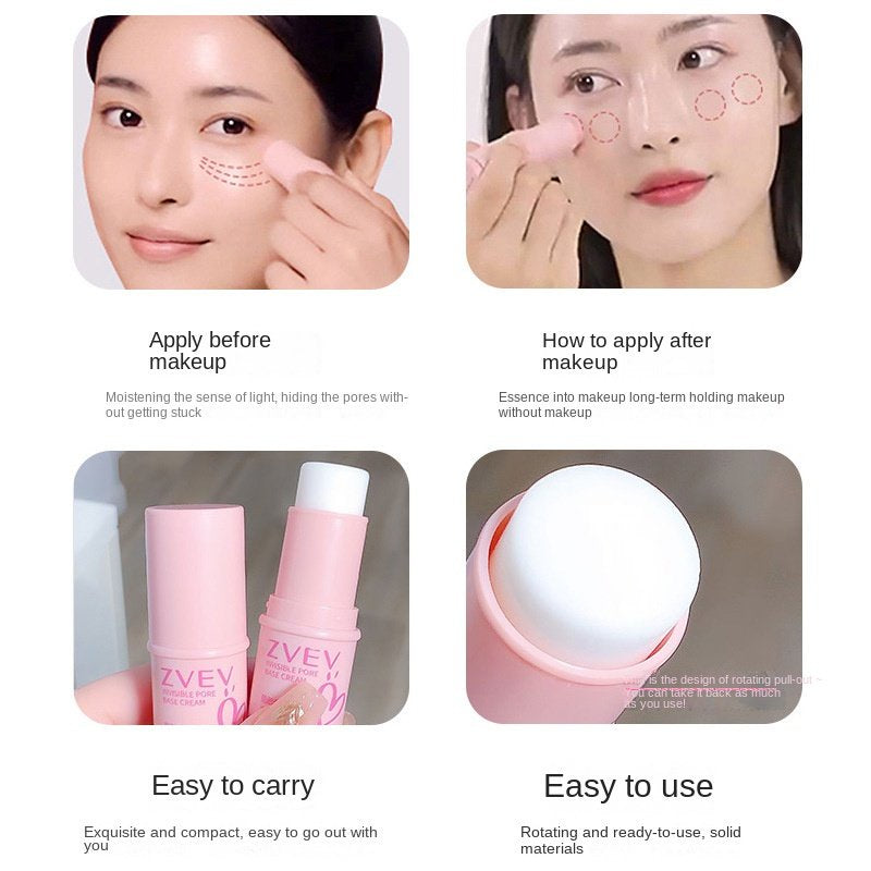 ZVEV Invisible Pore Isolation Makeup Primer Moisturize Mild Not Stimulating Lasting Concealer