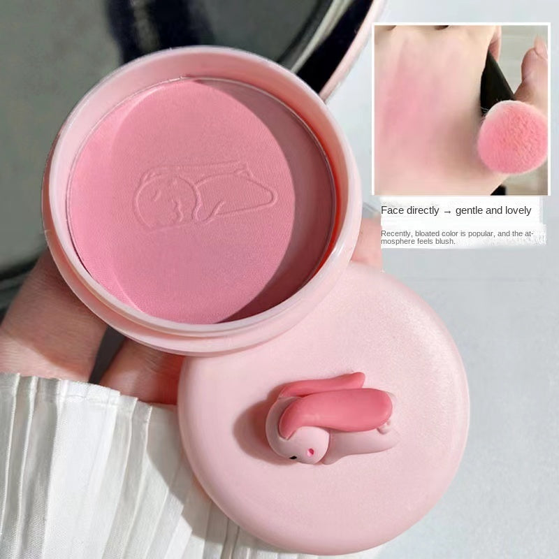 Blush Cute Rabbit Matte Water Proof Lasting Nature