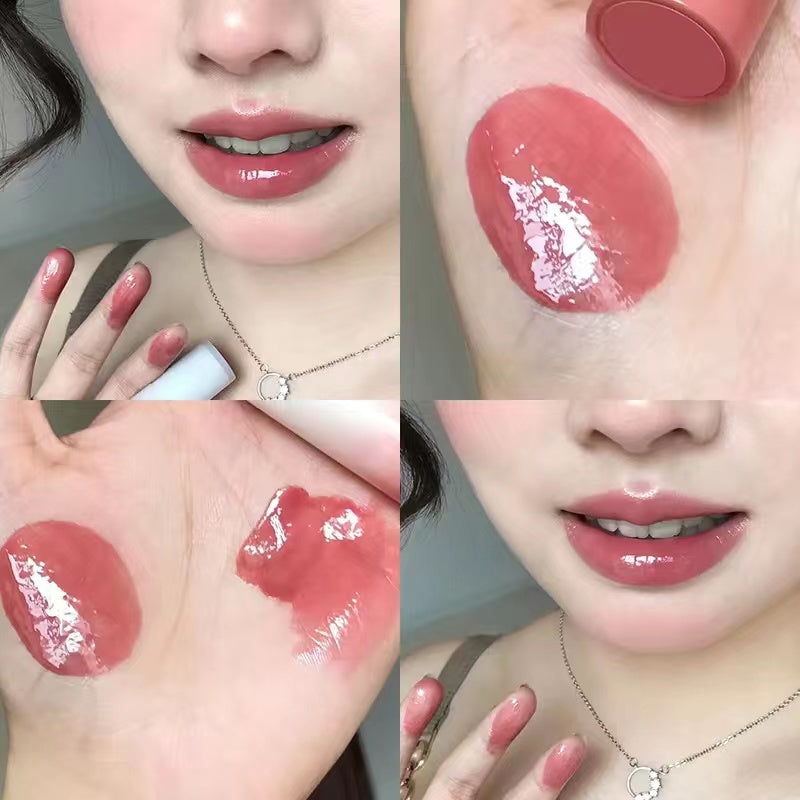 HERORANGE Spring and Summer Lip Gloss Mirror Surface Moisturize Moisturizing Water Proof Lasting Not Easy To Fade Lipstick