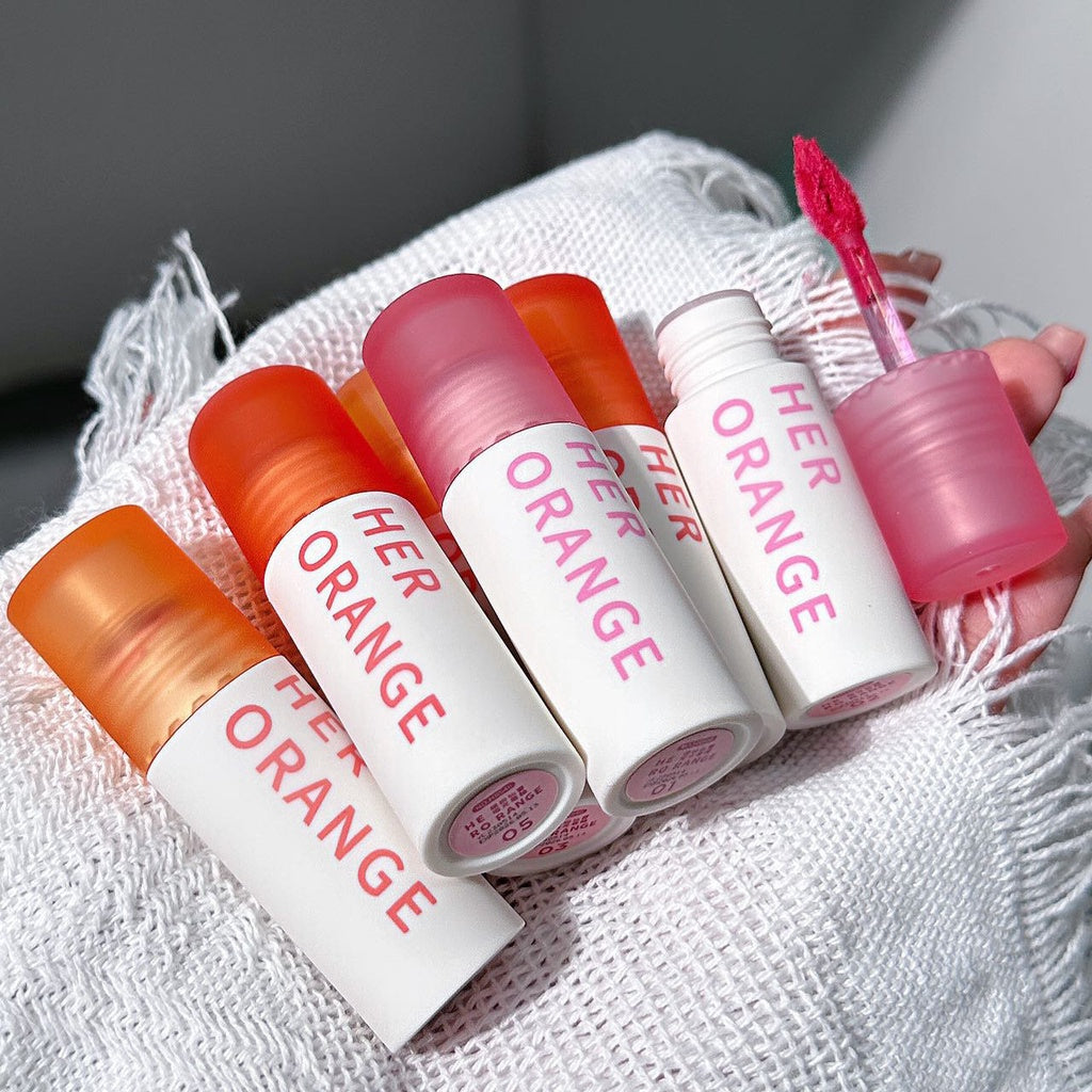 HERORANGE Lip Gloss Matte Moisturize Water Proof Not Easy To Fade Lasting Lipstick