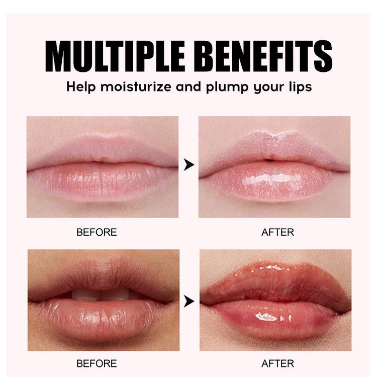 Lip Gloss Moisturize Moisturizing Lip Oil Water Proof Fine Flash Transparent Lipstick