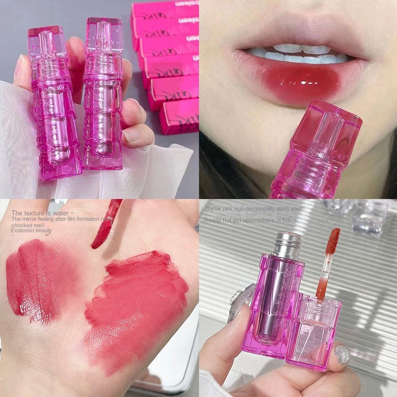 USLIKE Mirror Surface Lip Gloss Moisturizing Moisturize Lasting Water Proof Not Easy To Fade Nature Lipstick