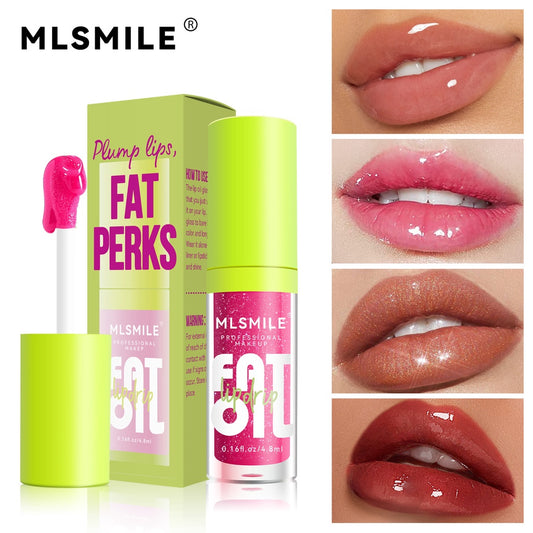 Lip Gloss Moisturize Moisturizing Lip Oil Water Proof Fine Flash Transparent Lipstick