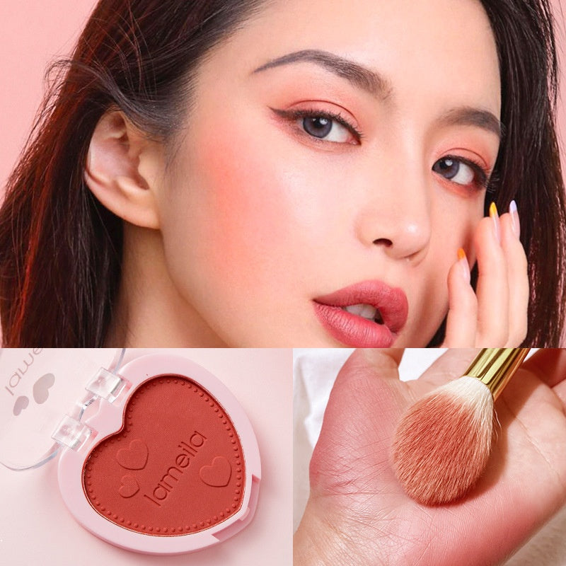 Love Blush Matte Water Proof Lasting Nature Blush