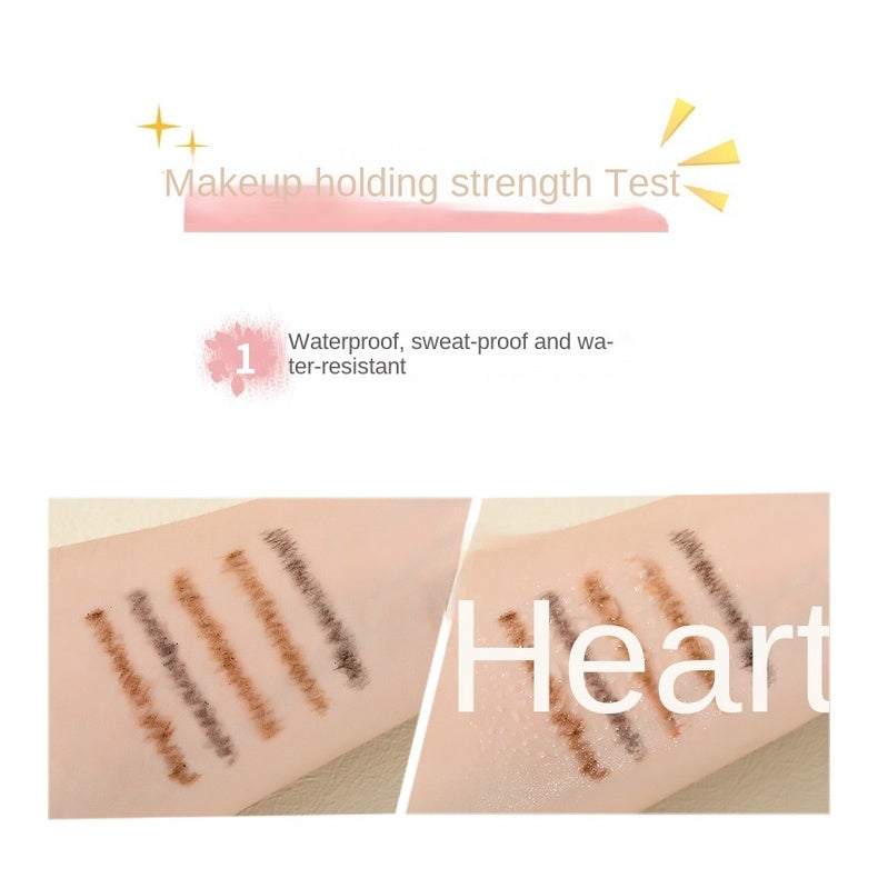 Double Head Colorful Eyebrow Pencil Water Proof Nature Lasting Not Easy To Fade Eyebrow Pencil