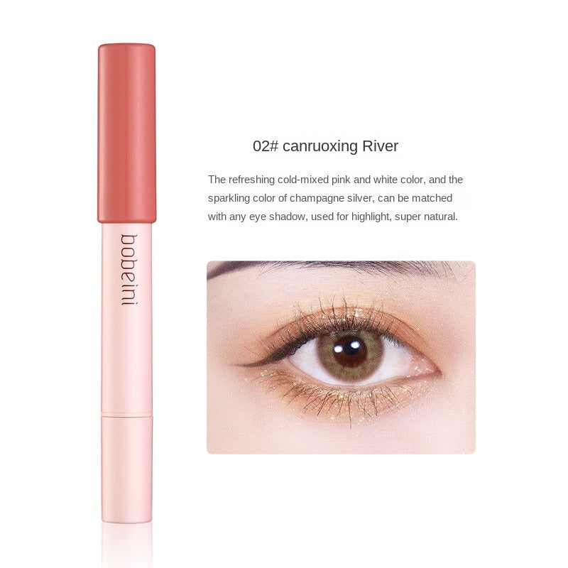 Bobeni Colorful Multifunction Eye Shadow Pencil Highlight Stick Lying Silkworm Pen Water Proof Lasting Nature No Smudge Eyeliner Contouring Pen