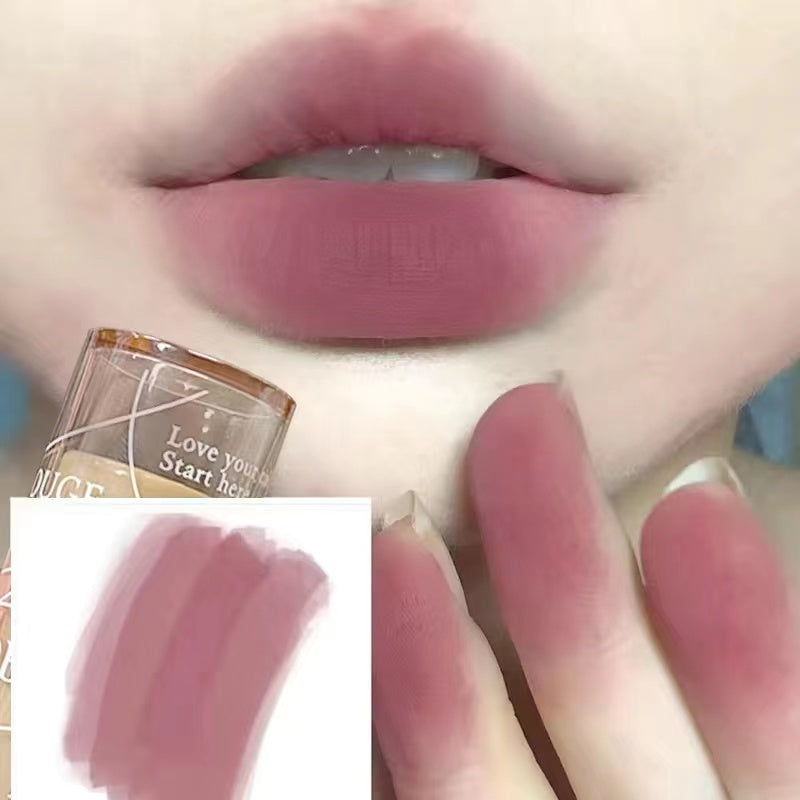 BOBO FAiR Lipstick Matte Water Proof Lasting Nature Not Easy To Fade Lip Gloss