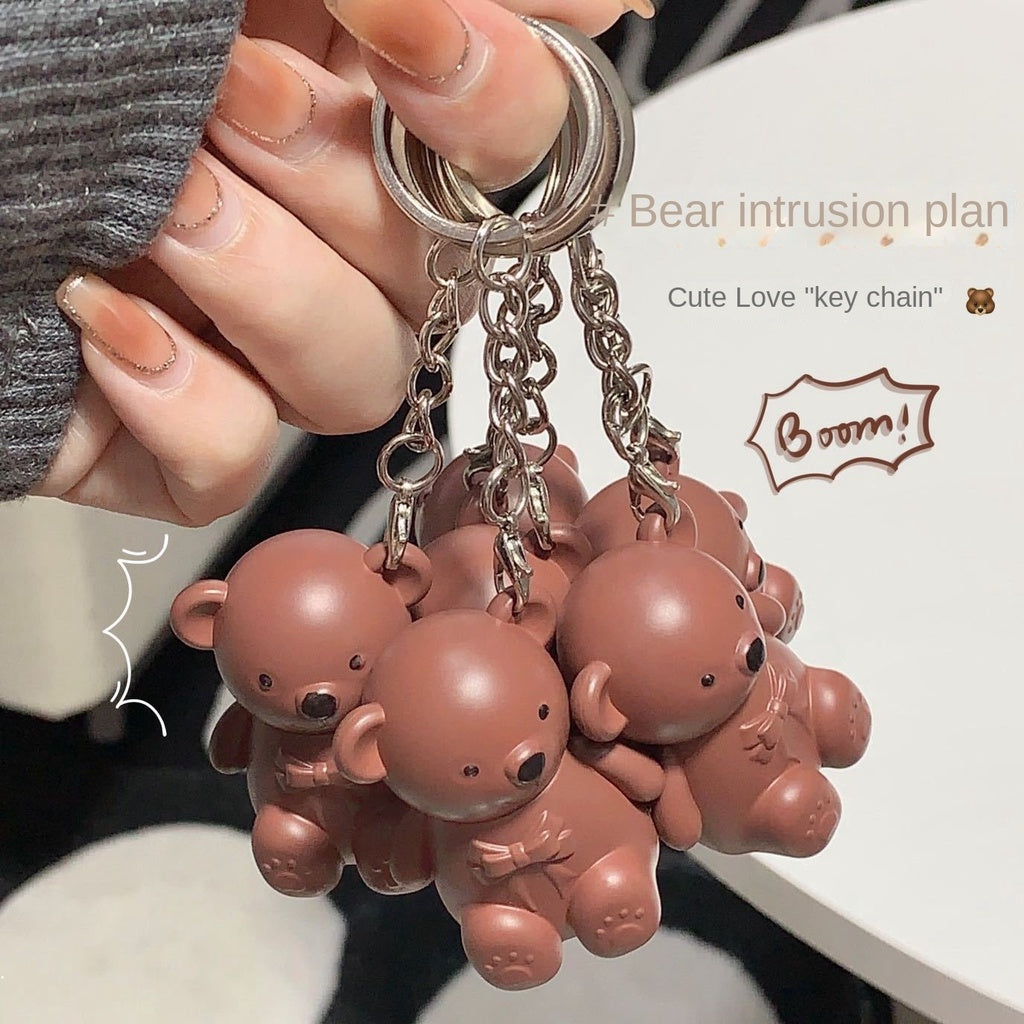 Cute Bear  Lip Gloss  Matte Waterproof  Lipstick