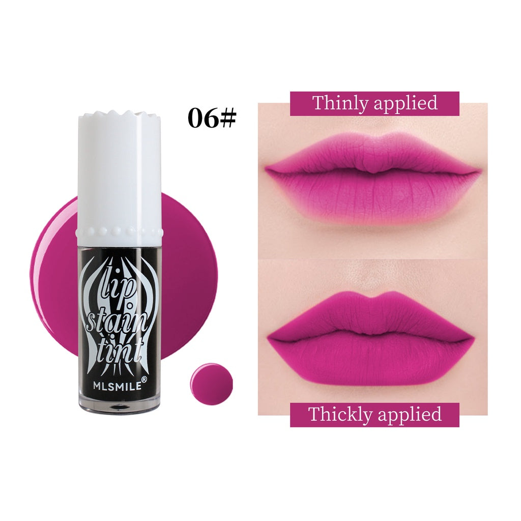 Lip Gloss Lasting Non Stick Cup Lip and Cheek Dual Use Moisturize Water Proof Liquid Lipstick