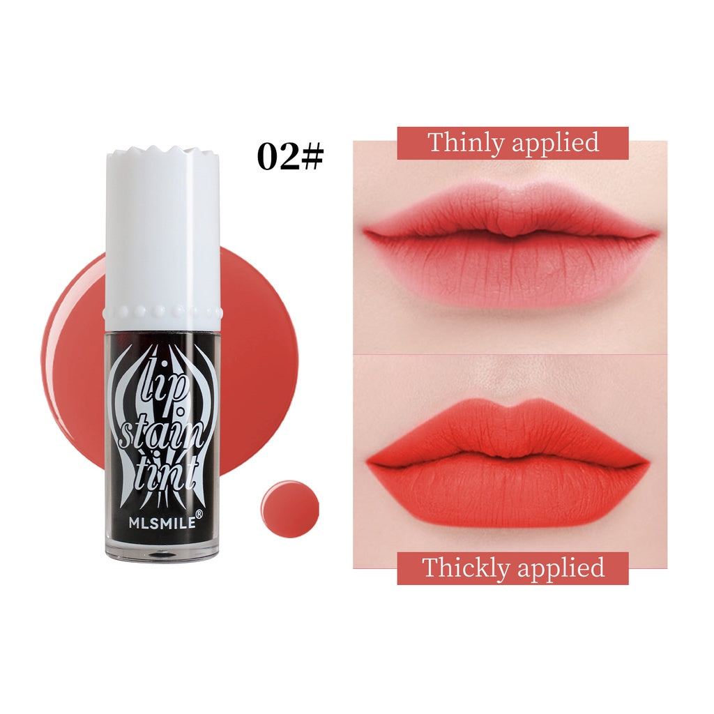 Lip Gloss Lasting Non Stick Cup Lip and Cheek Dual Use Moisturize Water Proof Liquid Lipstick