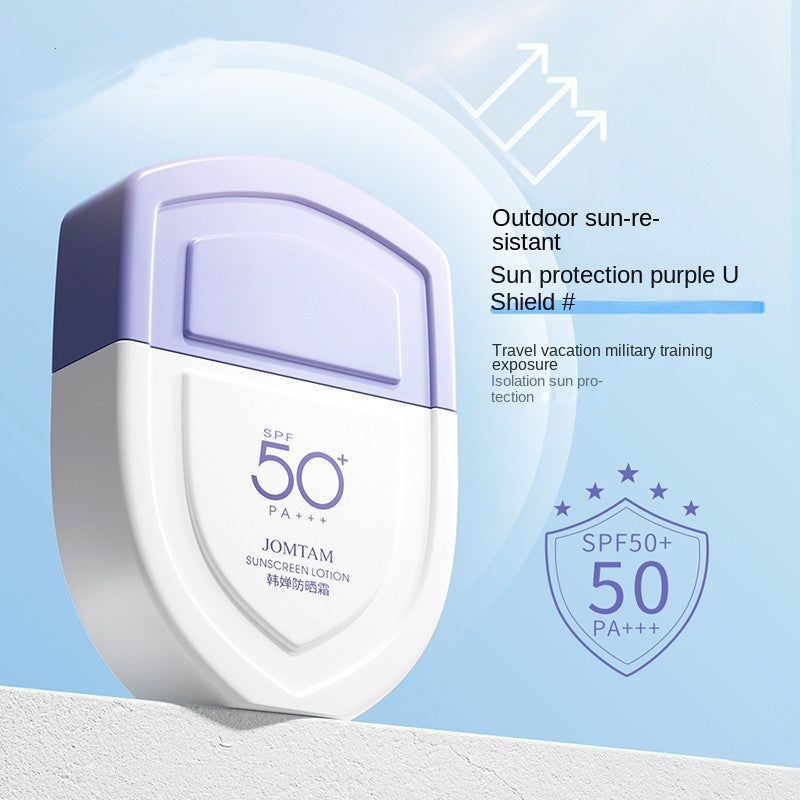 Sunscreen SPF50+ Refreshing Moisturize Anti-UV Water Proof Sweatproof Summer Isolation Sunscreen