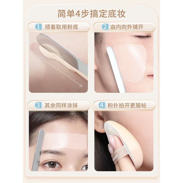 Makeup Artist Makeup Tools Scraper Foundation Color Mixing Tool Stainless Steel Rod Portable Easy To Make Makeup Tool Shovel