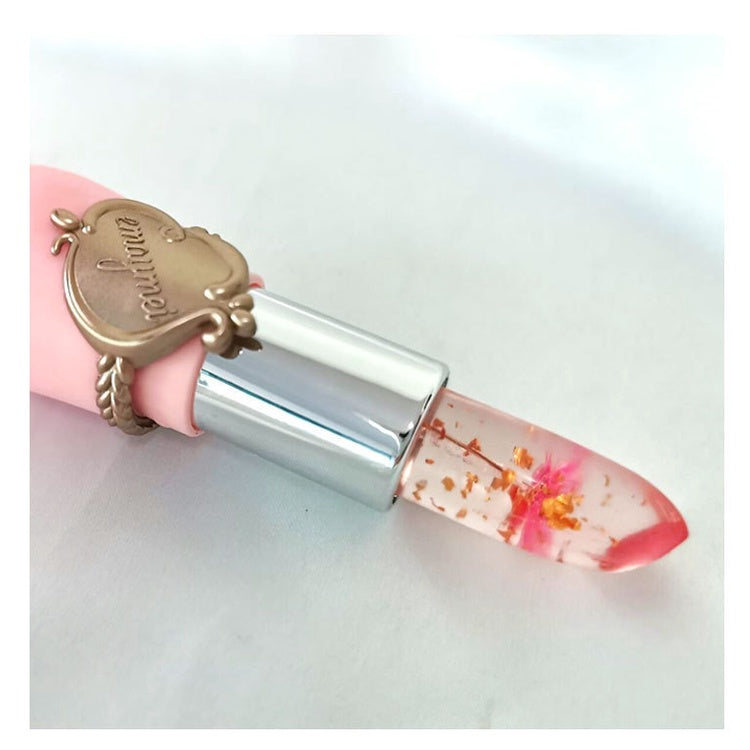 Discoloration Lipstick Transparent Moisturize Jelly Flower Lip Balm