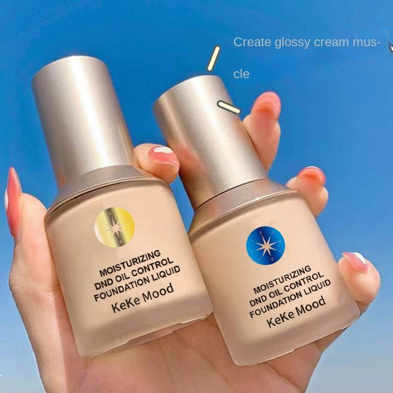 Kekemood Little Blue Shield Liquid Foundation Oil Control Concealer Water Proof Sweatproof Moisturizing Lasting Nature Bb Cream