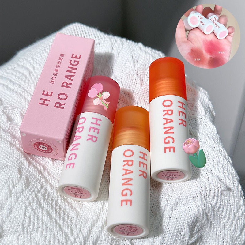 HERORANGE Lip Gloss Matte Moisturize Water Proof Not Easy To Fade Lasting Lipstick