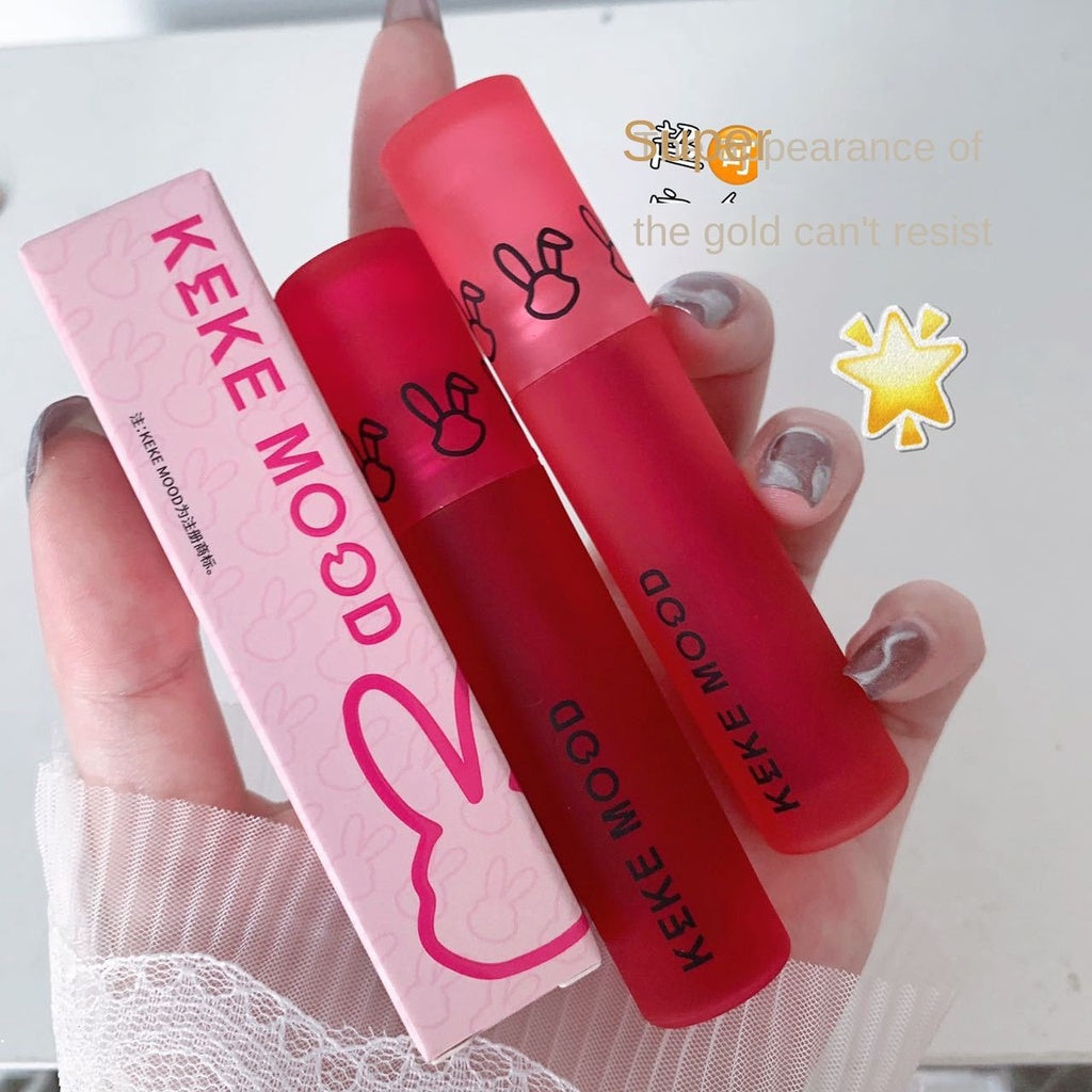 KeKeMood Macaron Lip Gloss Matte Moisturize Water Proof Not Easy To Fade Lipstick