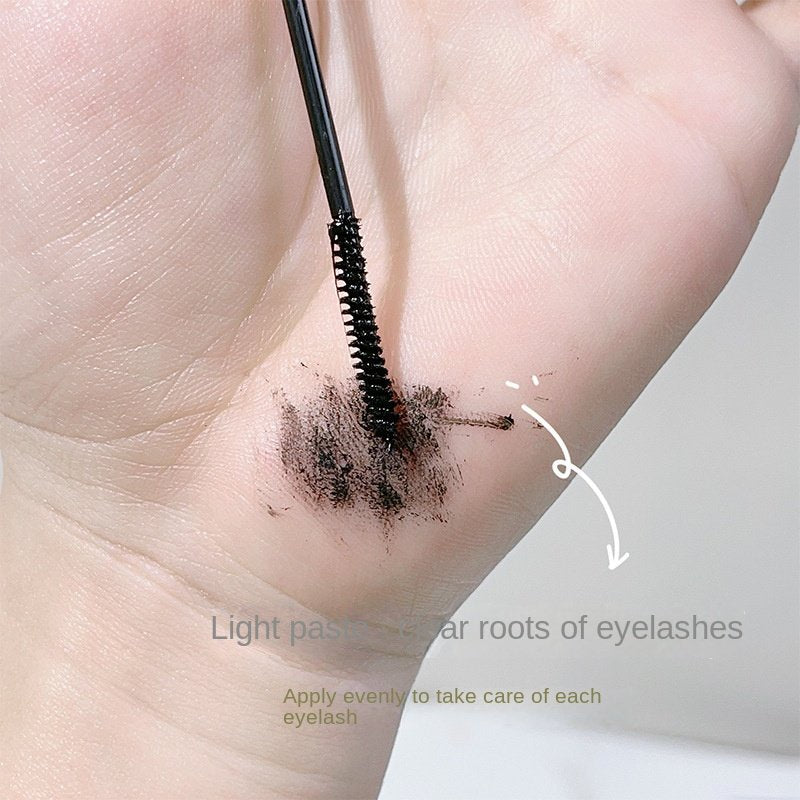 O'CHEAL Small Round Tube Mascara  Not Easy To Smudge Nature Curly Thin Brush Head Dense Lasting Water Proof Mascara