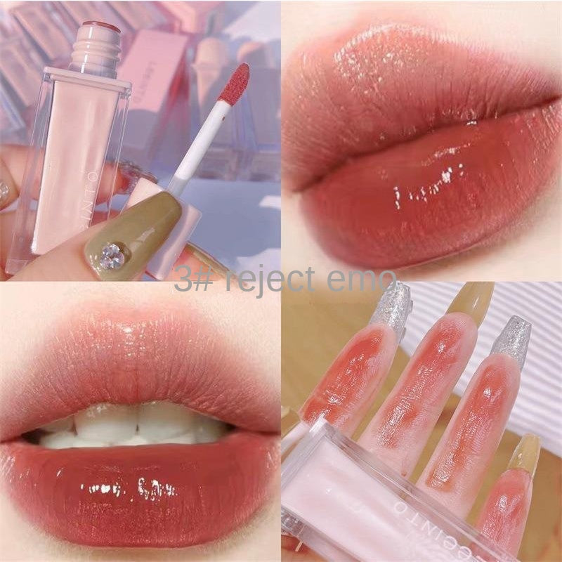 LEE INTO Mirror Surface Lip Gloss Moisturize Moisturizing Lasting Waterproof Not Easy To Stick To The Cup Lipstick