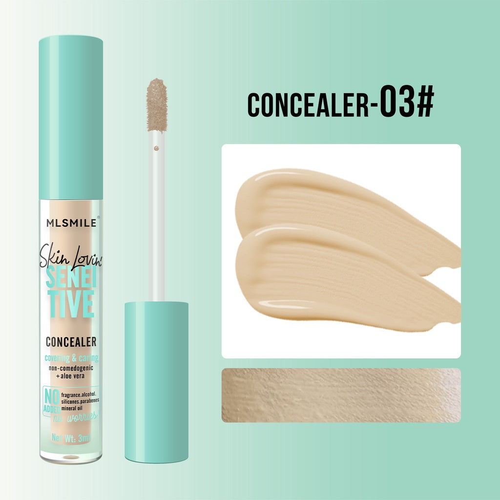 Concealer Not Easy To Take Off Makeup Liquid Foundation Highlight Contouring Stick Water Proof Sweatproof Moisturize Brighten Concealer